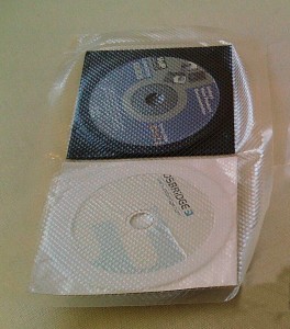 Vakuum-verpackten CD