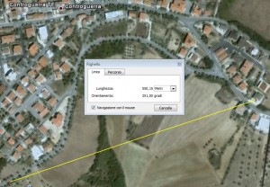 Link WRT120N op Google Earth Link con WRT120N su Google Earth