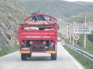 Arrivo a Santo Stefano di Sessanio