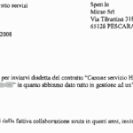 Questo fax purtroppo ha dato errore