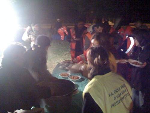 Simulazione Protezione Civile - Cena Post evento