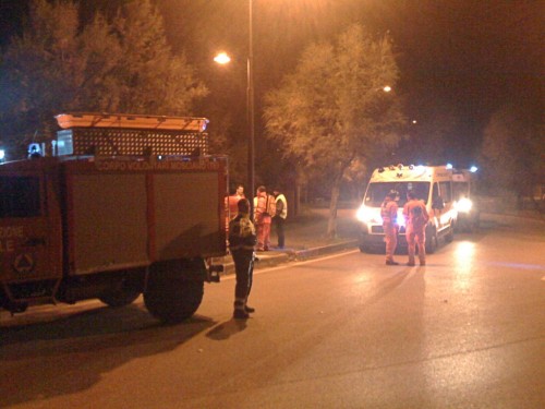 Simulazione Protezione Civile - Mezzi di soccorso